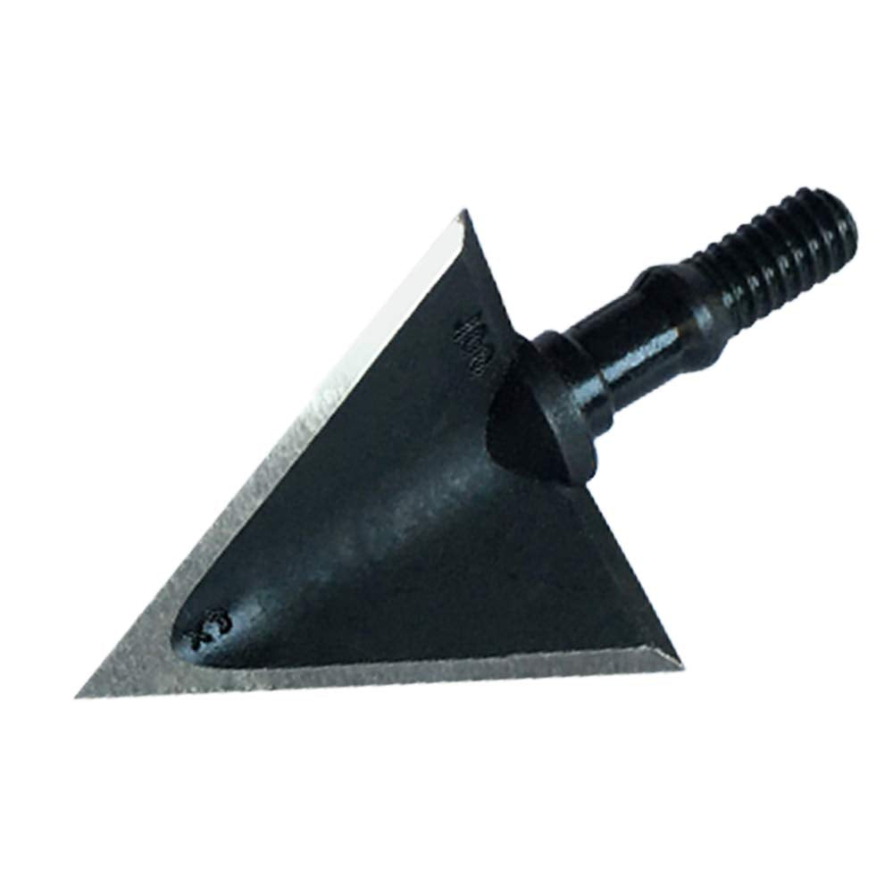 JIANZD 6pcs Hunting Archery Broadhead 100 Grain, 420 Stainless Steel Fixed Blade Broadhead Arrow Tips Archery Arrowhead for Crossbow and Compound Bow