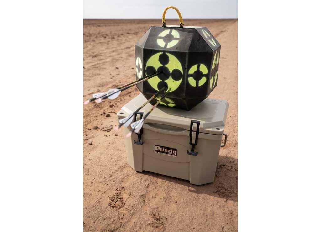 Rinehart 18-1 Archery Target | 18-Sided Multi-Purpose Archery Target | Broadhead & Field Point Compatible | Durable Self-Healing Foam | Made in USA