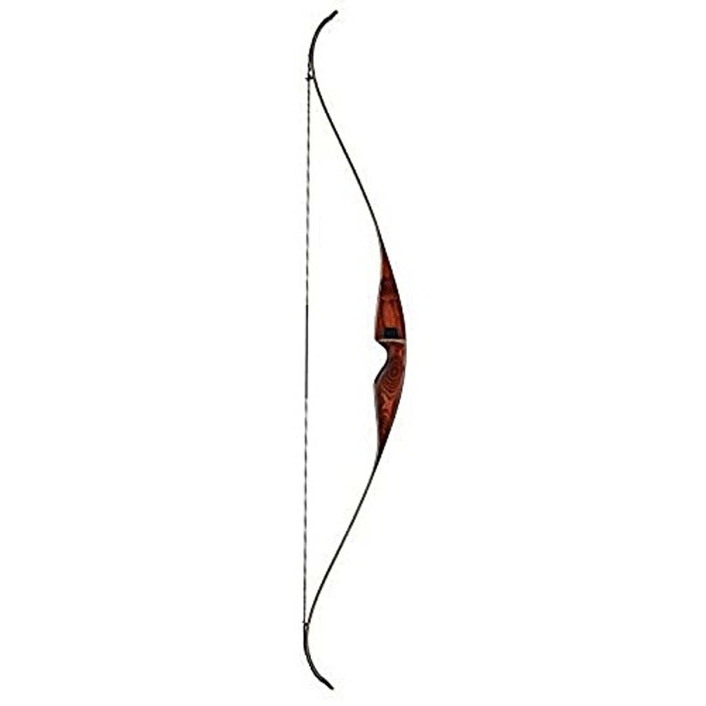 Bear Archery Grizzly Recurve Bow Right Hand, 60#, Brown Maple (AFT2086)