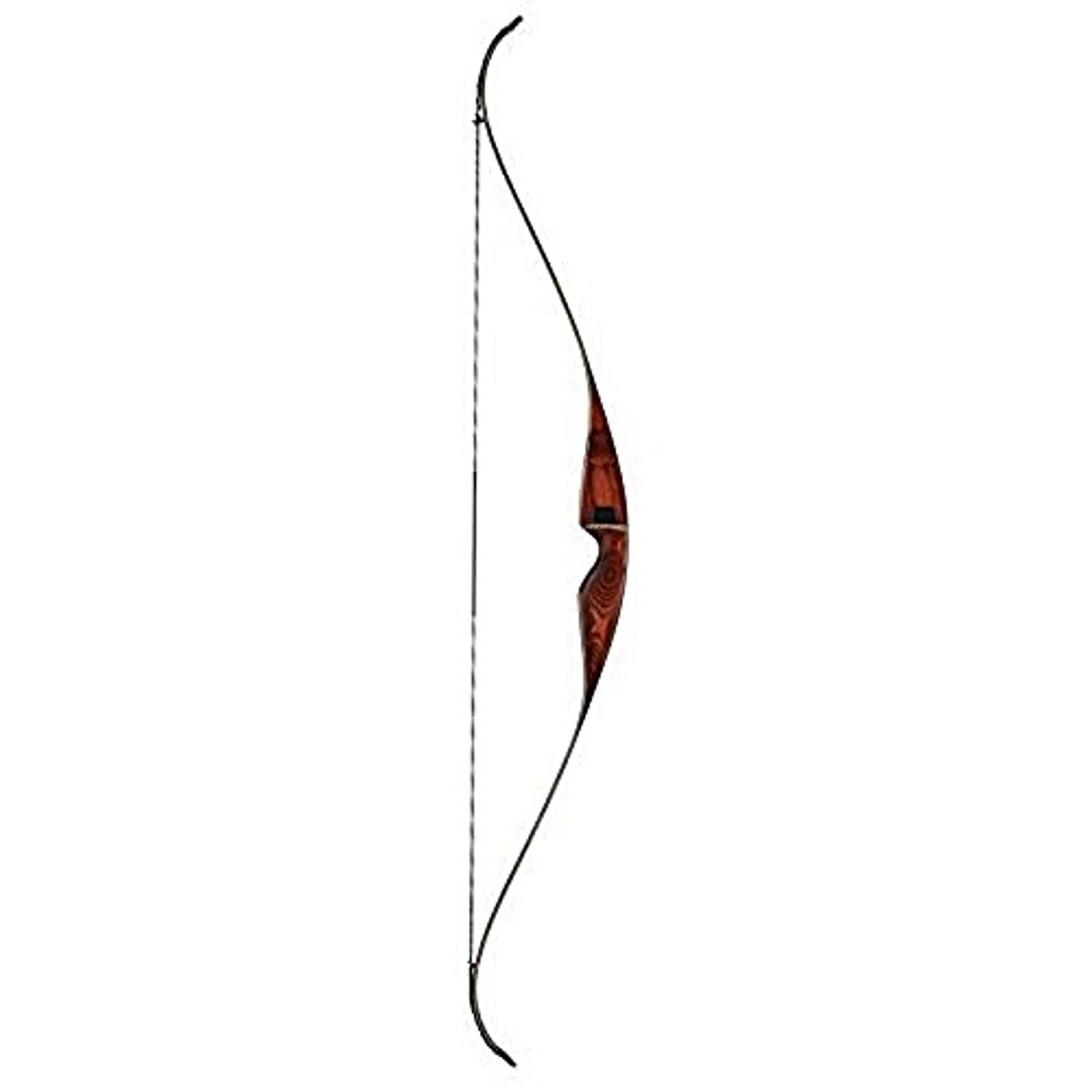 Bear Archery Grizzly Recurve Bow Right Hand, 60#, Brown Maple (AFT2086)