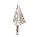 G5 Montec M3 Crossbow Design Archery Hunting Durable Sharp Fixed Blades 1 1/16" Cutting Diameter Steel 1-Piece Construction Screw-in Broadheads for Crossbow Arrows - Pack of 3 | 125 Grain