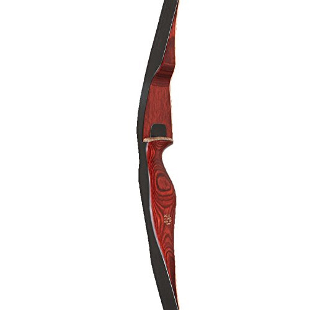 Bear Archery Grizzly Recurve Bow Right Hand, 60#, Brown Maple (AFT2086)
