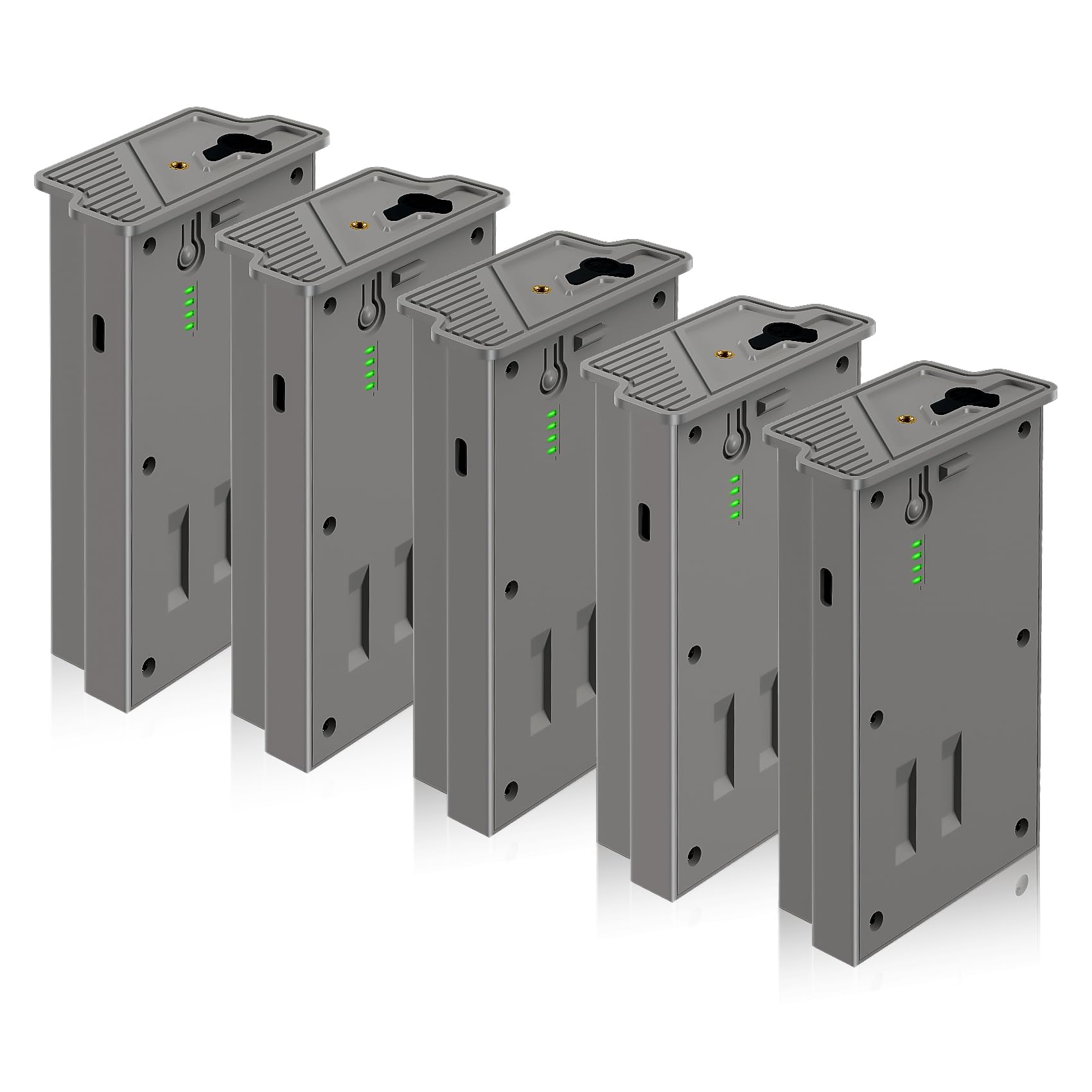 New Reveal Lipo Lithium Battery 5 Packs Rechargeable Hunting Camera Battery for Tactacam Reveal Cellular Trail Compatible with Trail & Game Camera Ultra,X Pro,X Gen 3.0,X Gen 2.0,X,Pro 3.0,XB,SK