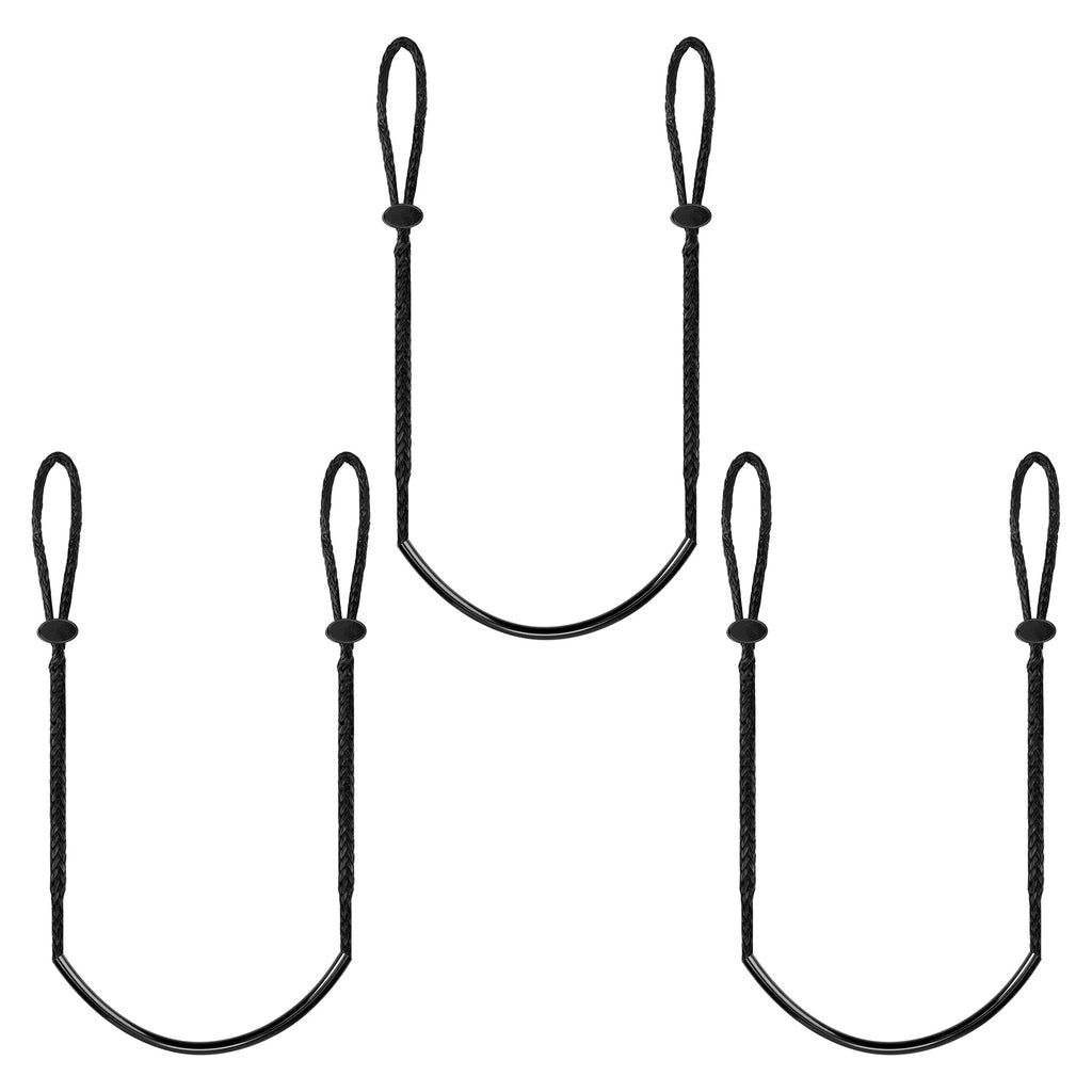 Anglecai 3 Pack Climbing Stick Aider for Hunting, UHMWPE Single Step Aider Climbing Rope Aiders for Hunting Tree Steps Climbing Sticks Aider