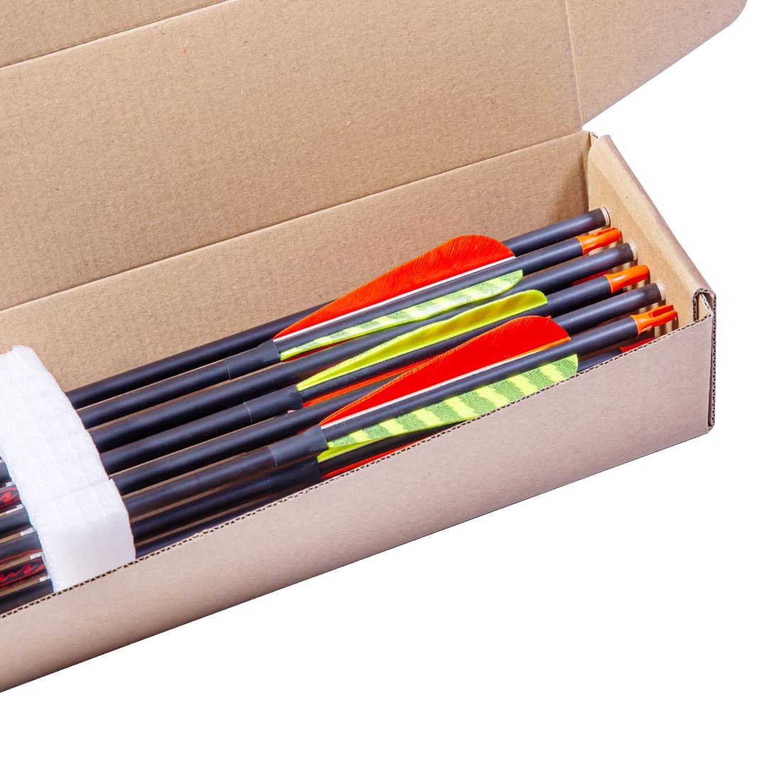 Pinals Traditional Archery 300 340 400 500 600 700 Spine Carbon Feather Arrows for Recurve Compound Bow Longbow Hunting Targets Arrow 12PCS 400 31"