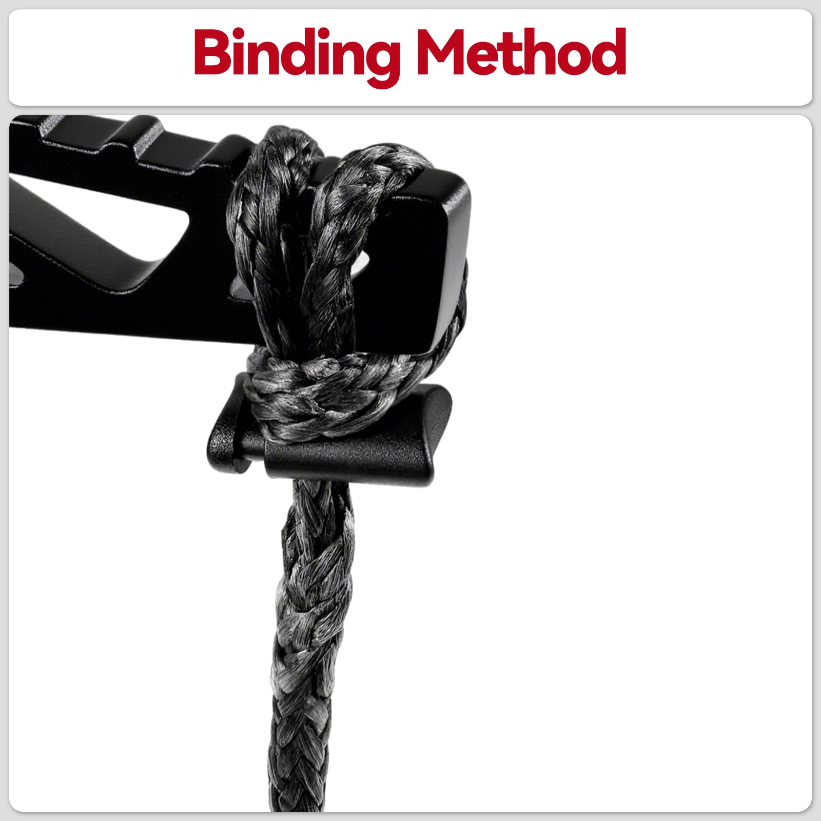 ZODIRISE Ultra-Strong Climbing Stick Aider for Hunting, 4000 lbs Capacity, UHMWPE Fiber (12-Strand Braid), Non-Slip Rubber Tread, 1.69oz Lightweight Rope Ladder Tree Stand Step