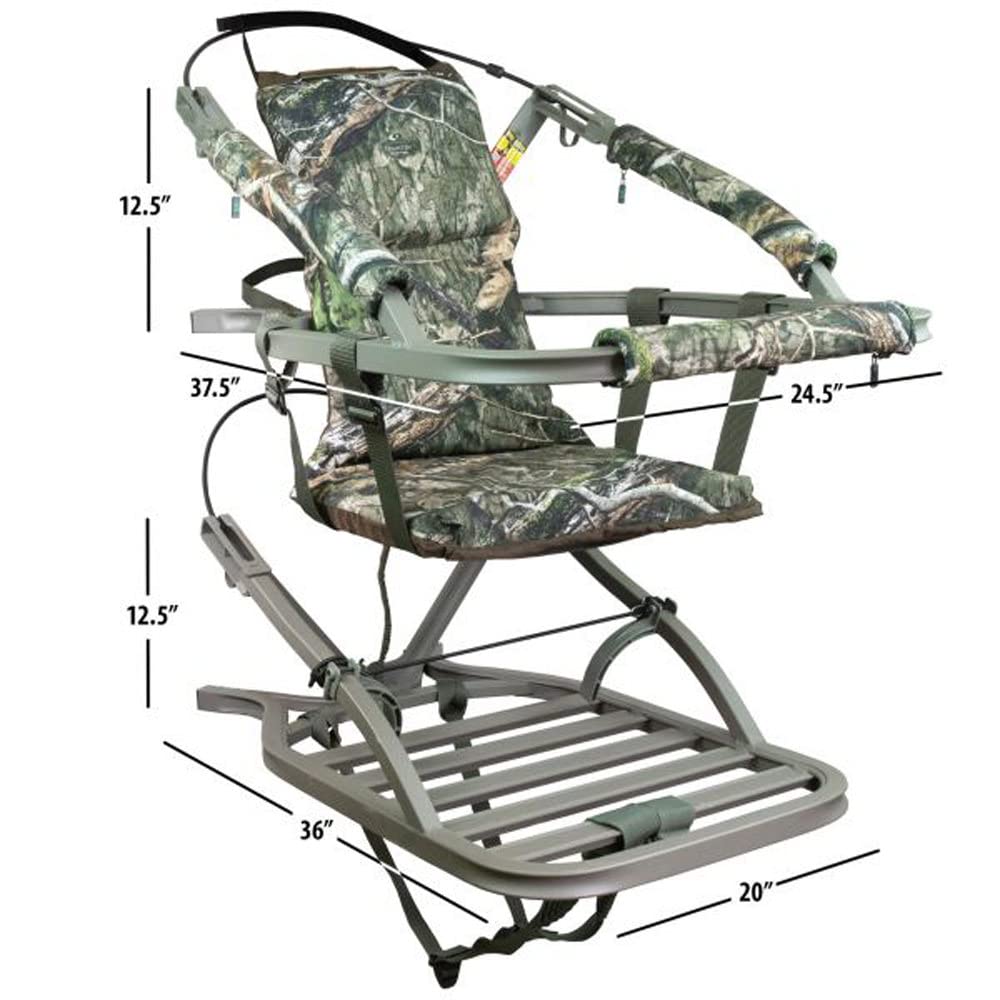 Summit Treestands Goliath SD Climbing Treestand, Mossy Oak
