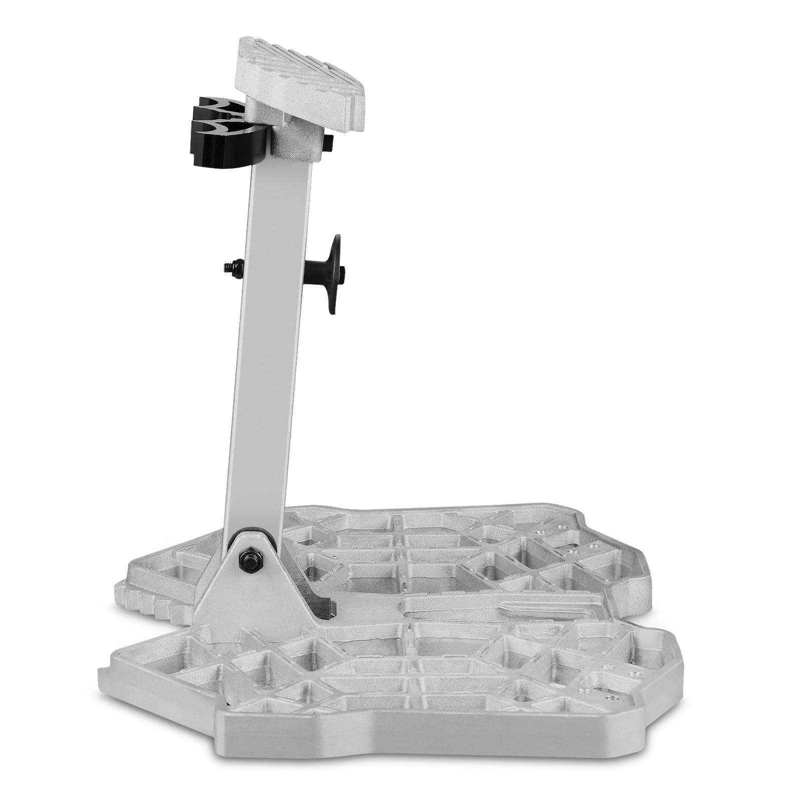 UIIHUNT Tree Saddle Hunting Platform, Reliable Saddle Platform with Non-Slip Ridge Grips, Mobile Cast Aluminum Construction, Fully Adjustable Silent Hunting Saddle Platform, 16.1"x12.2" Platform