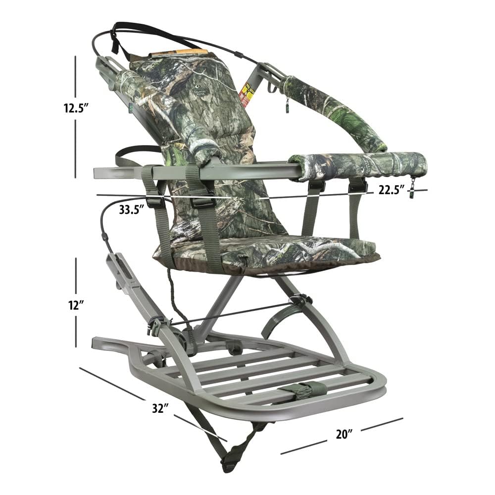 Summit Treestands Mini Viper SD Climbing Treestand, Mossy Oak