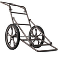 GYMAX Deer Cart, Heavy-Duty 500 lbs Folding Game Carts with 17" Big Wheels & Metal Frame, All-Terrain Hawk Crawler Deer Cart Game Hauler for Hunting