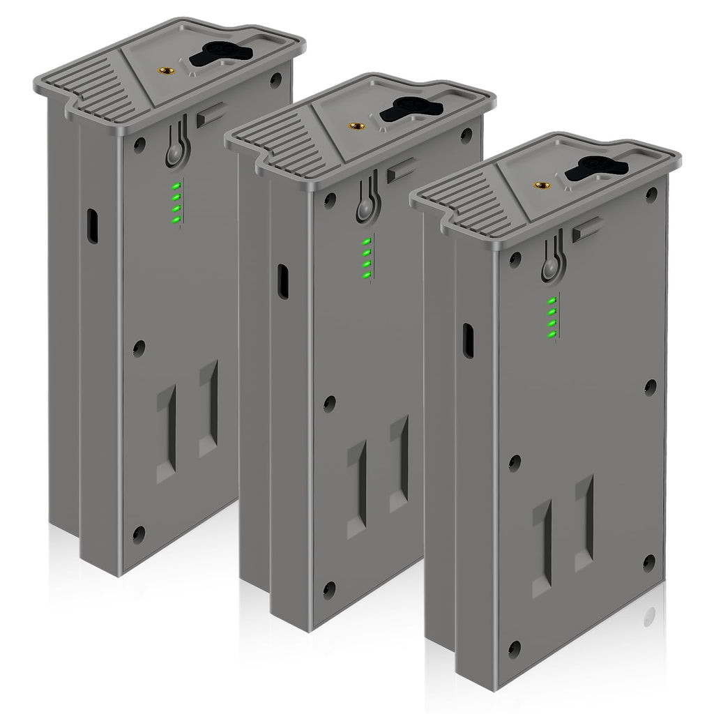 New Reveal Lipo Lithium Battery 3 Packs Rechargeable Hunting Camera Battery for Tactacam Reveal Cellular Trail Compatible with Trail & Game Camera X Ultra 3.0,X Pro,X Gen 3.0,X Gen 2.0,X,Pro 3.0,XB,SK