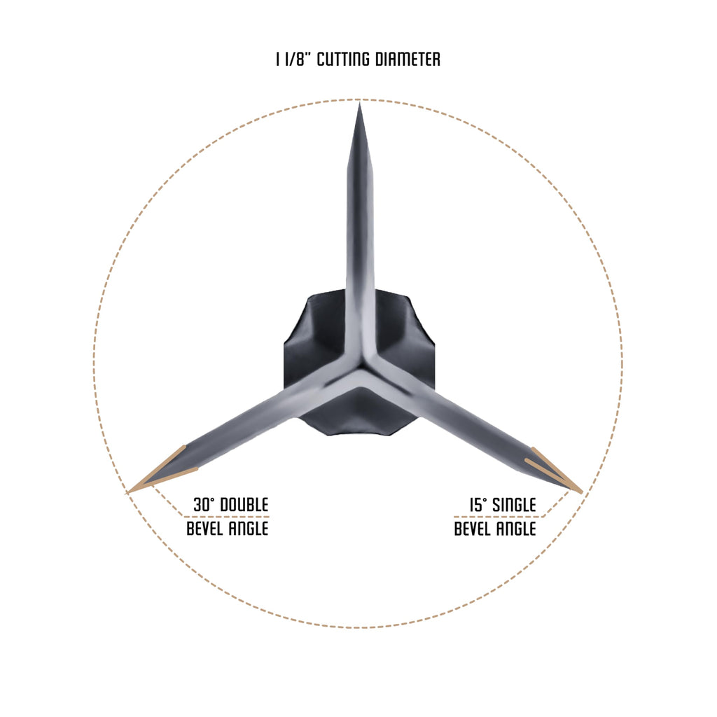 OZCUT Elite Series 3 Blade 150 gr. Broadhead, 3PK