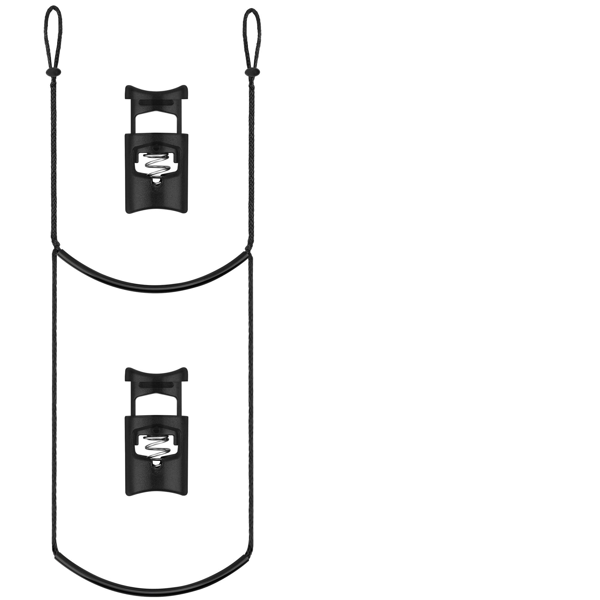 Anglekai 2-Step Climbing Aider for Hunting, 2-Step Climbing Stick Aider Rope Ladder for Tree Stand with 2 Adjustable Hook