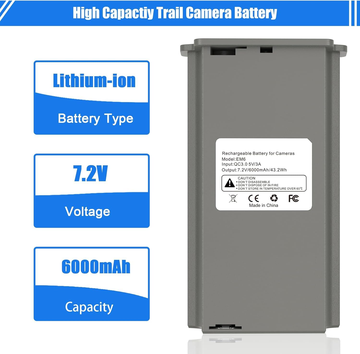 REACELL 4 Pack New Reveal Rechargeable Battery + Cartridge 4 Port Charger, Compatible with TACTACAM Reveal X Gen 3.0, Pro 3.0,X PRO, X 2.0, X, SK, XB Cellular Trail Camera