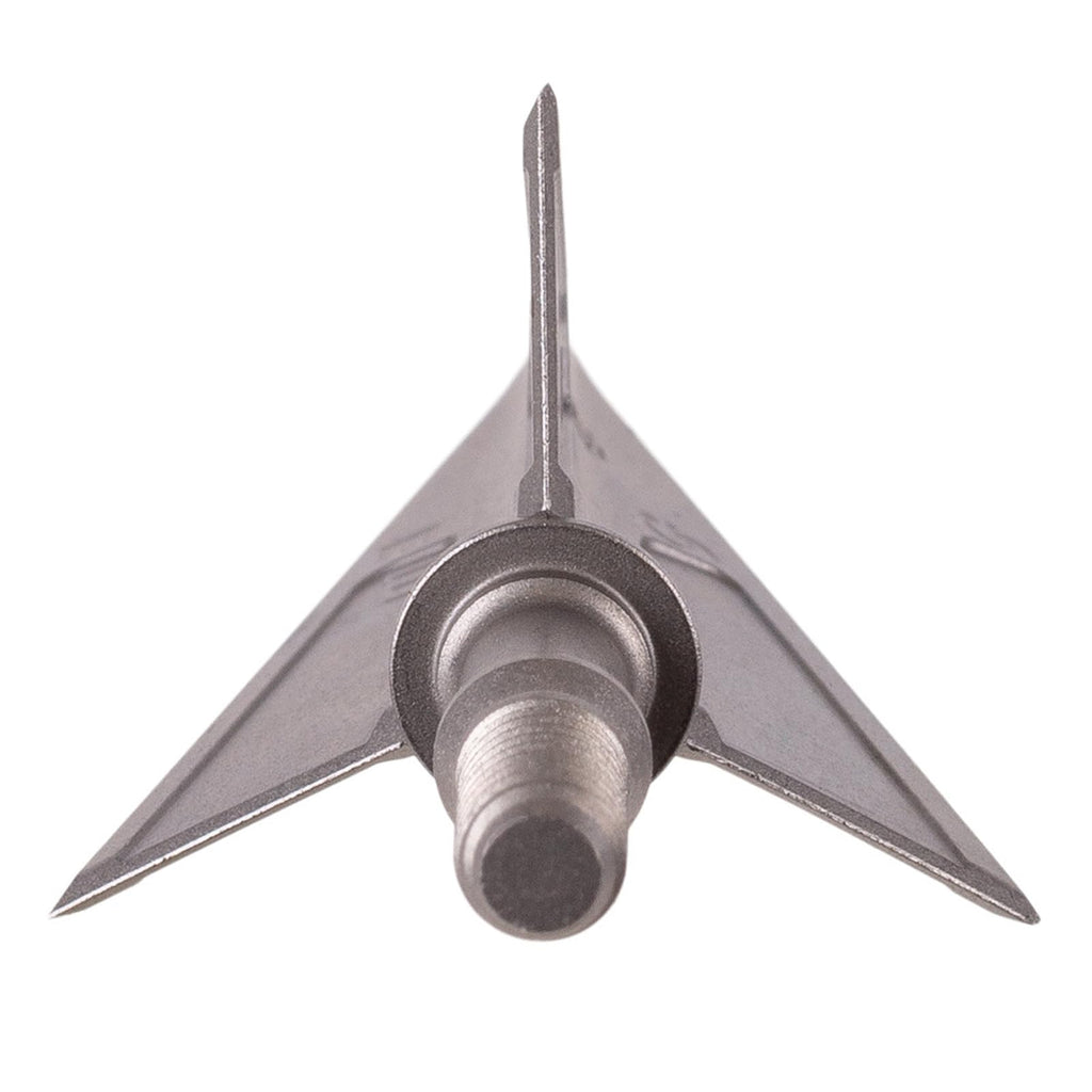 G5 Montec M3 Crossbow Design Archery Hunting Durable Sharp Fixed Blades 1 1/16" Cutting Diameter Steel 1-Piece Construction Screw-in Broadheads for Crossbow Arrows - Pack of 3 | 125 Grain