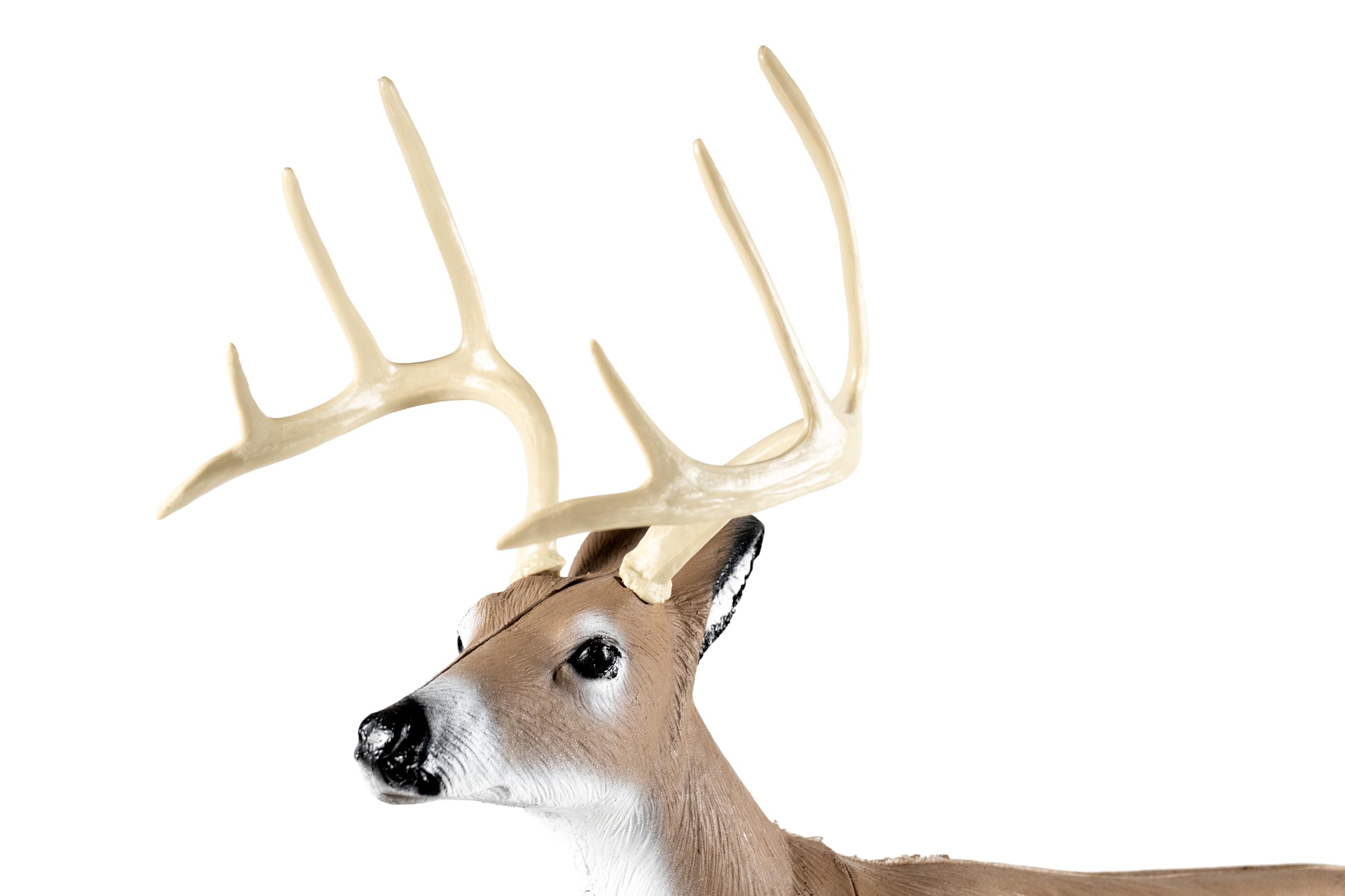 Delta McKenzie Challenger Deer 3D Archery Target - 41" Self-Healing Foam Construction - IBO Scoring Rings - for Broadhead & Field Points - 300-350 FPS Bow Compatible - Lifelike Hunting Practice