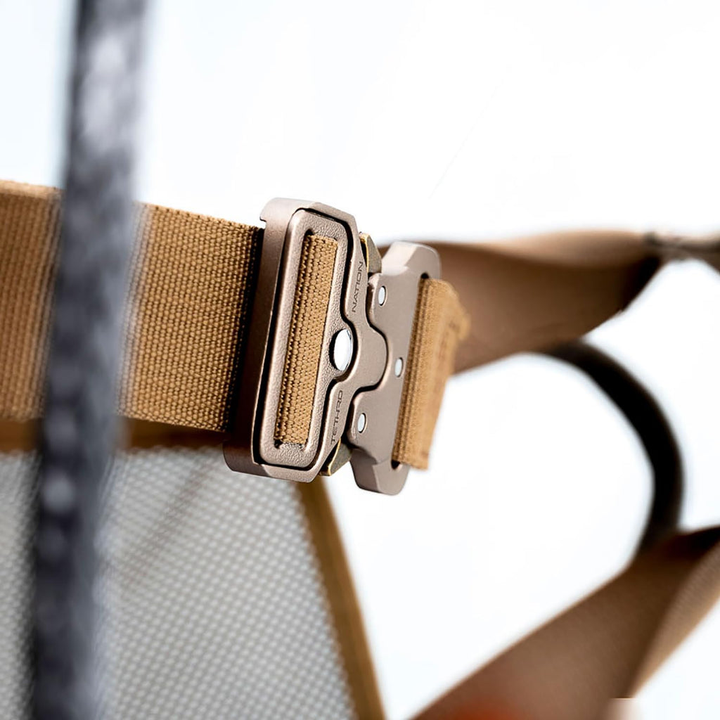 Tethrd Phantom Hunting Saddle - Ultralight and Ultra Strong with a Rating of 300 lbs, Coyote Brown, Regular