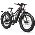 FREESKY 3500W BAFANG Motor Electric Bike for Adults, 48V 35Ah Removable Battery Ebike 140 Miles, 38+MPH, 26" Fat Tire Mountain E Bike, Full Suspension Bike, UL 2849 Certified by TÜV(Standard)