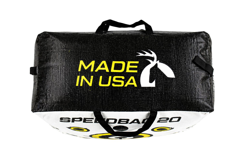 Delta McKenzie Speedbag 20" Archery Field Point Bag Target - High-Density Material - Dual-Sided Aiming Points - Easy Arrow Removal - Weatherproof Design for Compound Bows, Recurve & Crossbows