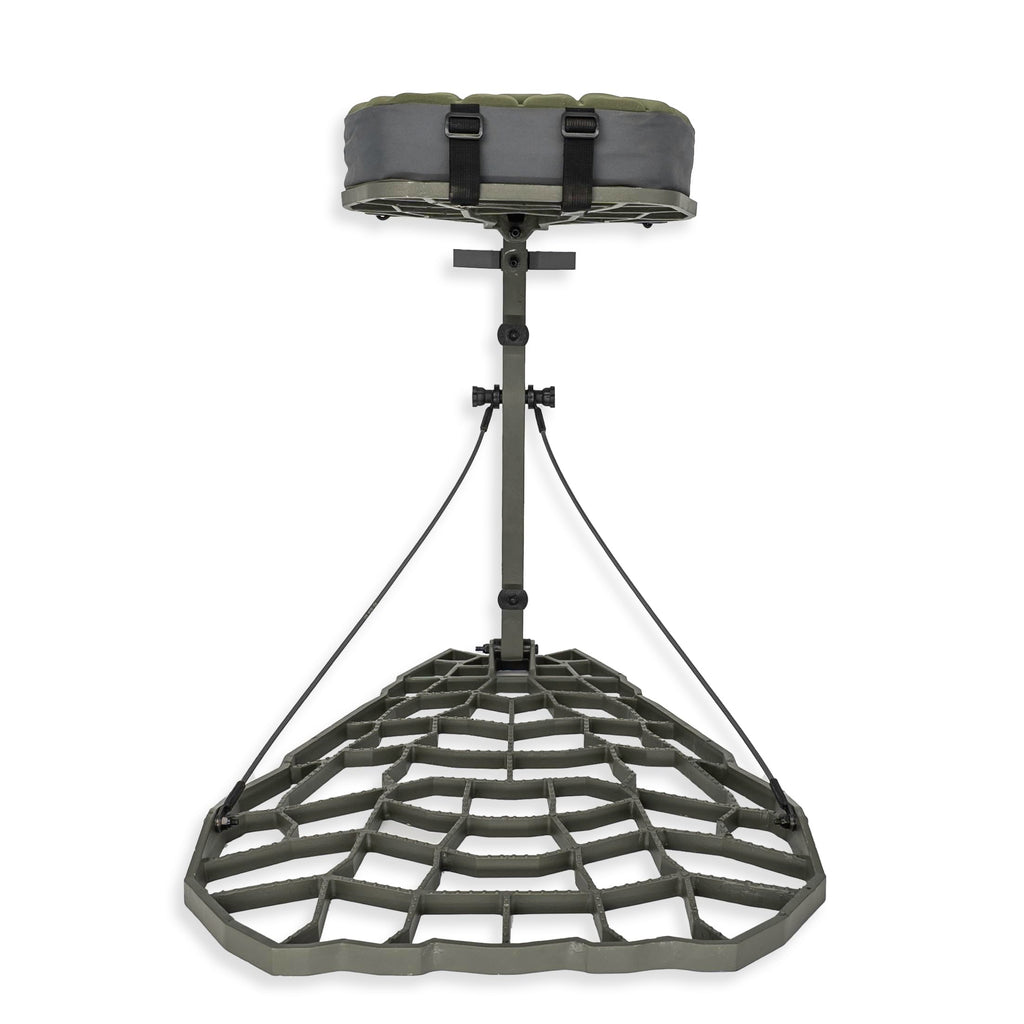 XOP Vanish Evolution - Cast Aluminum Hang On Tree Stand for Hunting - Deluxe Deer Stand