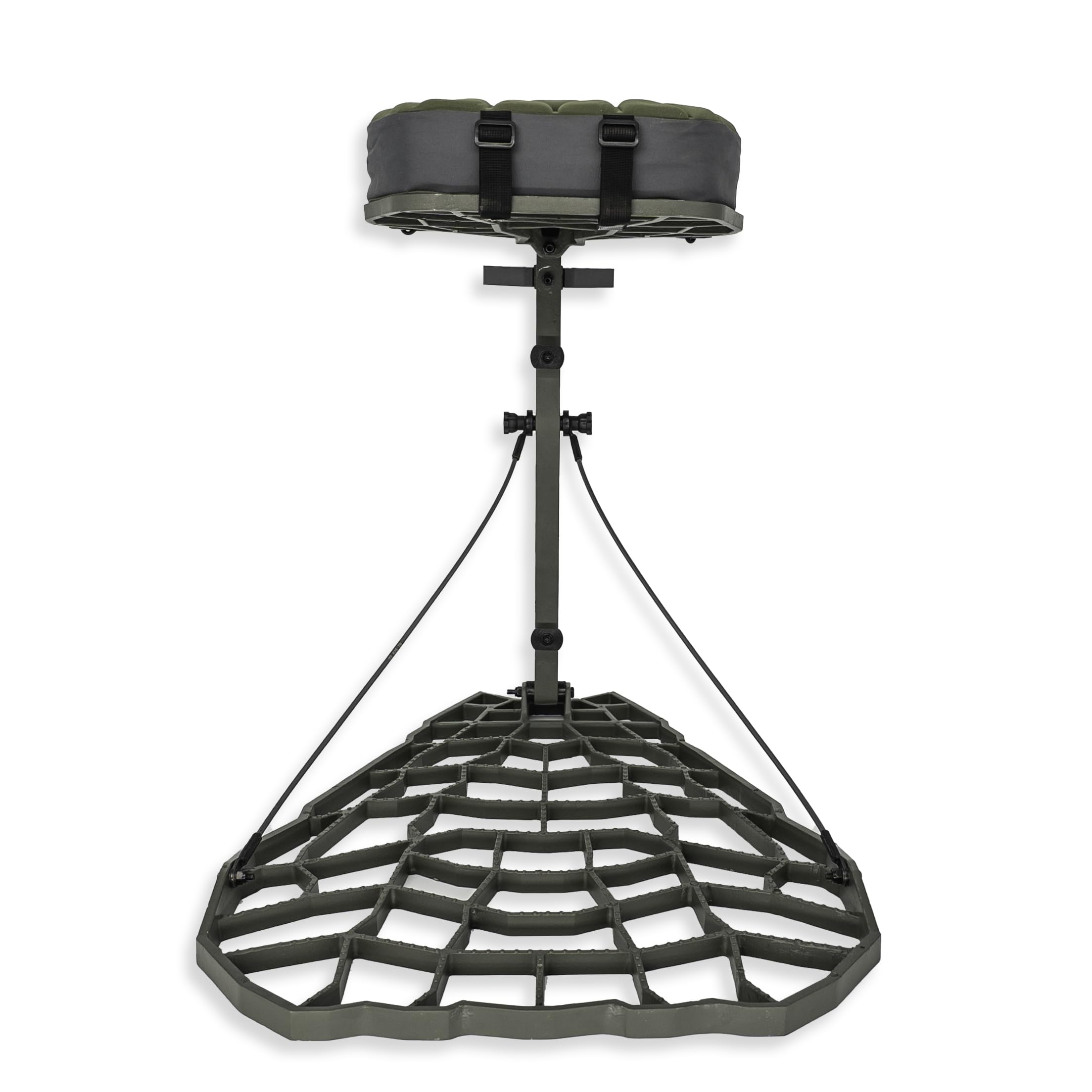 XOP Vanish Evolution - Cast Aluminum Hang On Tree Stand for Hunting - Deluxe Deer Stand