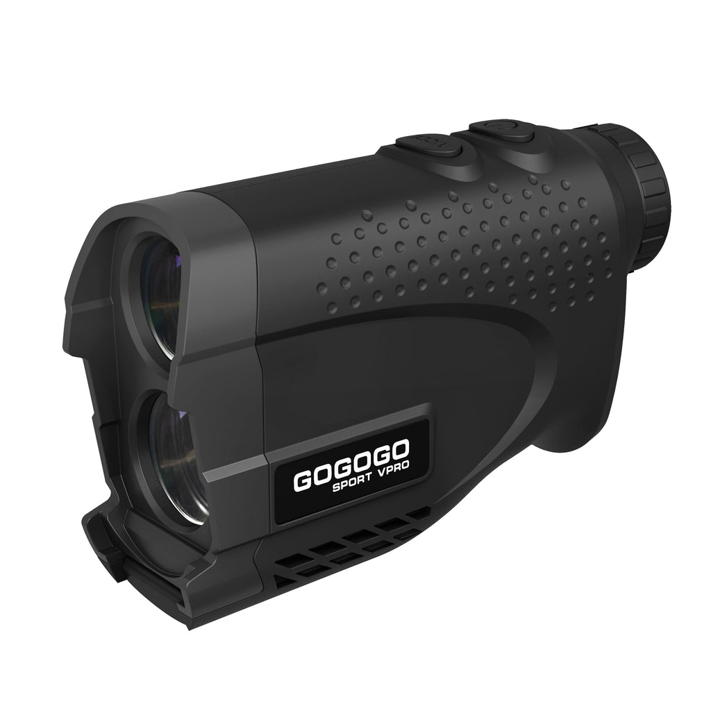 Gogogo Sport Vpro GS24 Golf & Hunting Laser Rangefinder, 7X Magnification, 1200 Yard Distance Measuring Range Finder with High-Precision Flag Pole Locking Vibration Function Slope Mode Continuous Scan