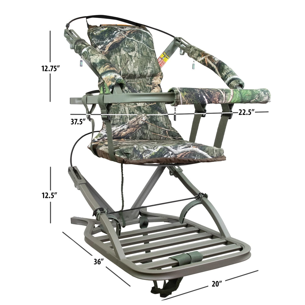 Summit Treestands 81120 Viper SD Climbing Treestand, Mossy Oak