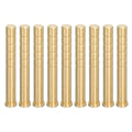 PATIKIL 150 Grain Archery Arrow Brass Insert, 9 Packs Insert Screw Copper Brass Arrow for .244/6.2mm Carbon Arrows