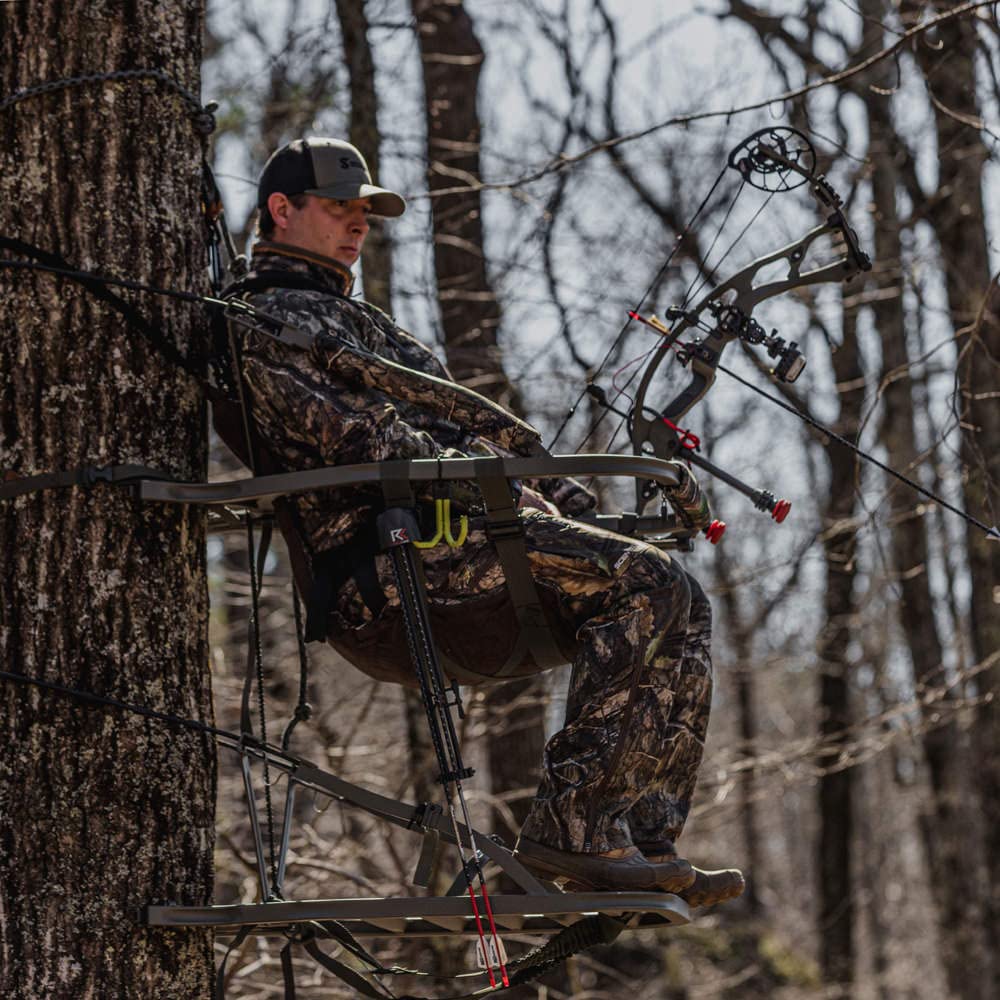 Summit Treestands Goliath SD Climbing Treestand, Mossy Oak