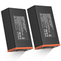 DCDG 2 Pack Battery Pack Compatible with Moultrie Edge Cellular Trail Camera 5000mAh Rechargeable Lithium-Ion Replacement Battery for Moultrie Edge Series Cameras