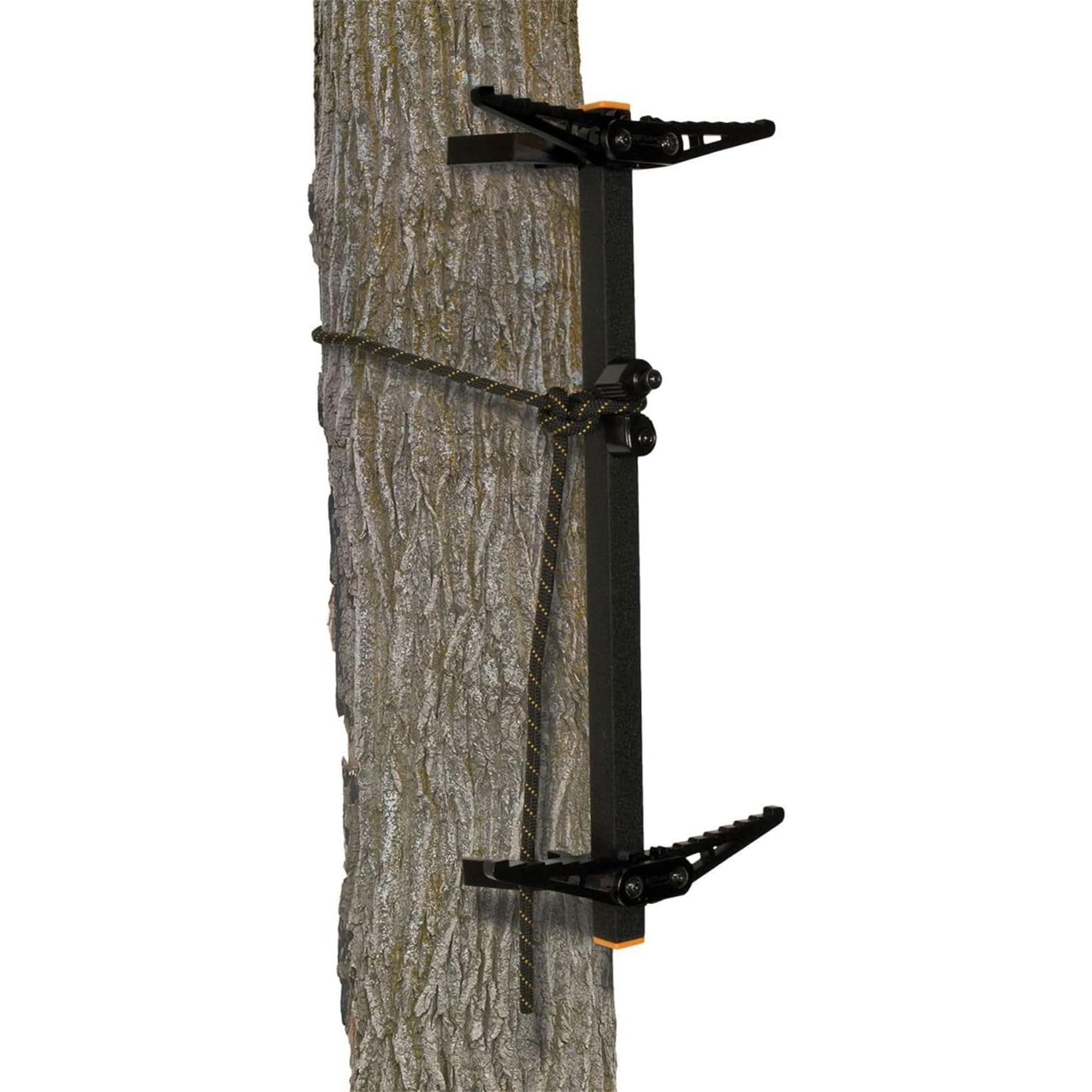 Muddy Pro Climbing Sticks with Rope Cam Attachment, Hunting Gear Hunting Accessories for Tree Stands, Deer Stands, & Blinds, 4 Pack