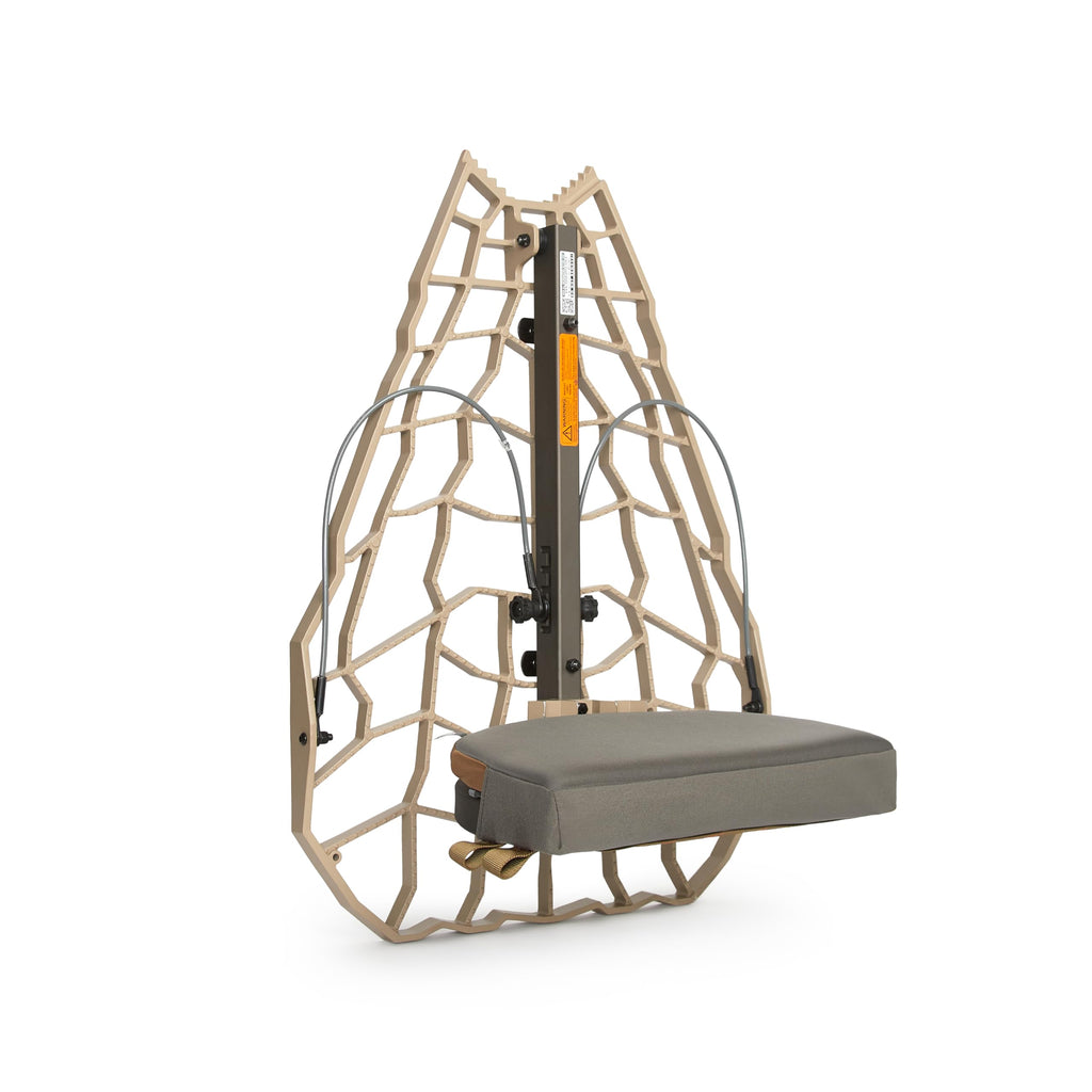 XOP Rubicon - 9.6 Lb Cast Aluminum Hang On Treestand for Deer Hunting (2025)
