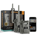 SPYPOINT Flex-M2 Twin Pack Cellular Trail Camera - Latest Generation, Best Hunting Accessories, No WiFi Needed, GPS, Night Vision, Dual-SIM LTE, Game Camera, 32MP Photos, 1080p Videos + Sound