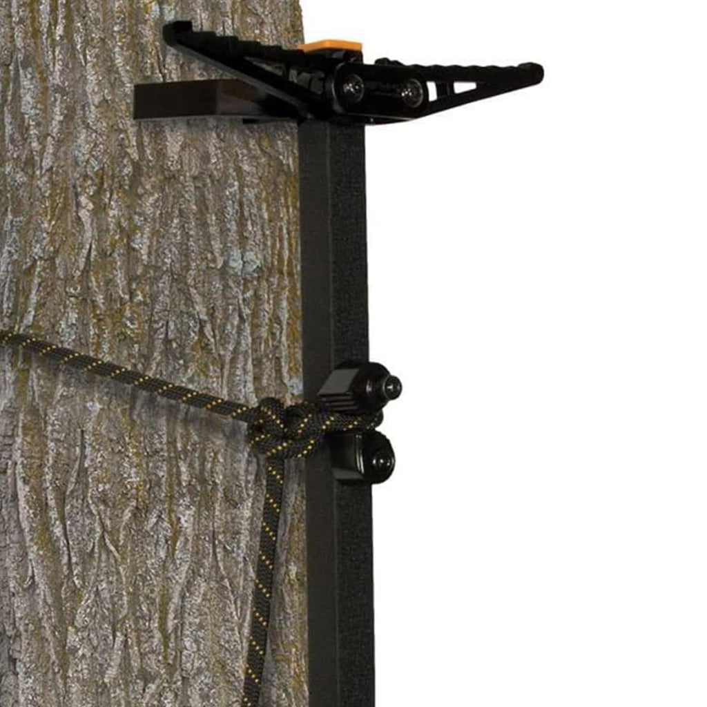 Muddy Pro Climbing Sticks with Rope Cam Attachment, Hunting Gear Hunting Accessories for Tree Stands, Deer Stands, & Blinds, 4 Pack