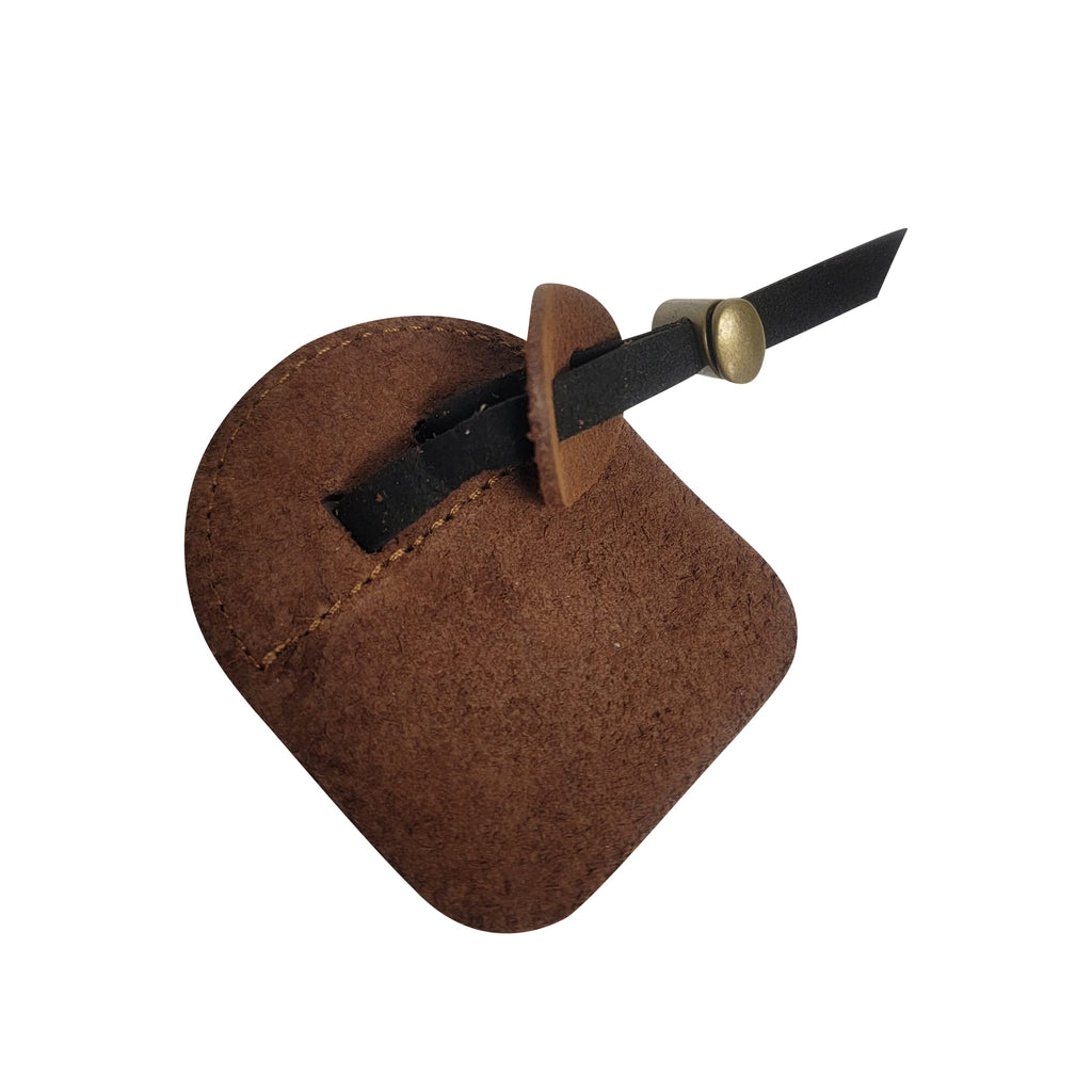 SAS Southland Archery Supply Barebow Suede and Leather Finger Tab Bare Bow Archery Shooting (Small - 2.9" W x 2.3" H)