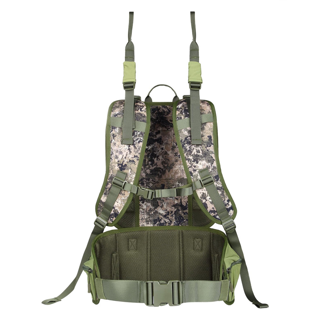 UIIHUNT Treestand Transport System, Comfortable Padded Tree Stand Backpack Carry Straps, Adjustable Tree Stand Carrier System, Fits Most Tree Stands, Include Necessary Hip & Waist Belt