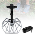CNQLIS Die-Cast Aluminum Saddle Hunting Platform, 500lb Capacity - Adjustable & Silent with Quick-Release Straps for Tree Hunting
