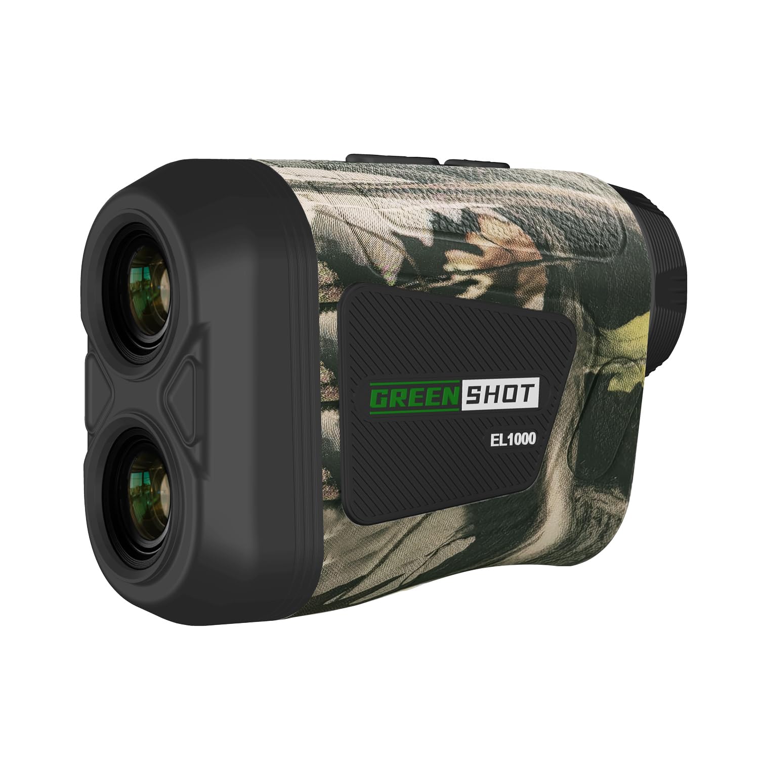 GREEN SHOT Range Finder for Hunting - 1200 Yards Golf Rangefinder with Slope Switch, Flag Lock, Speed Mode, Waterproof Rechargeable Hunting Range Finder, Ideal for Archery, Golf, Bow Hunter