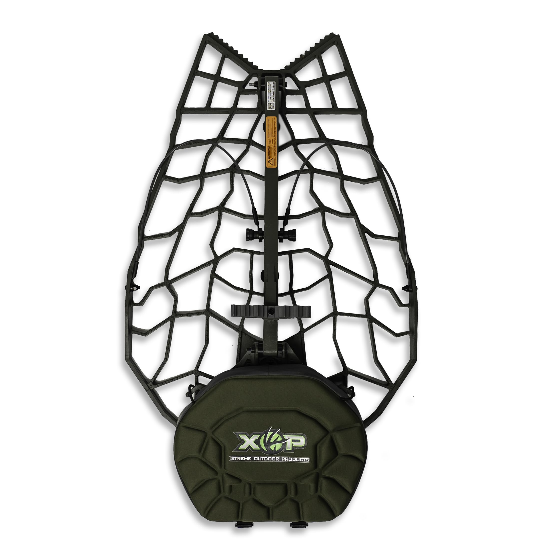 XOP Air Raid Evolution - Cast Aluminum Hang On Tree Stand for Hunting - Deluxe Deer Stand, Platform Dimensions - 21.5" X 31" (2025)