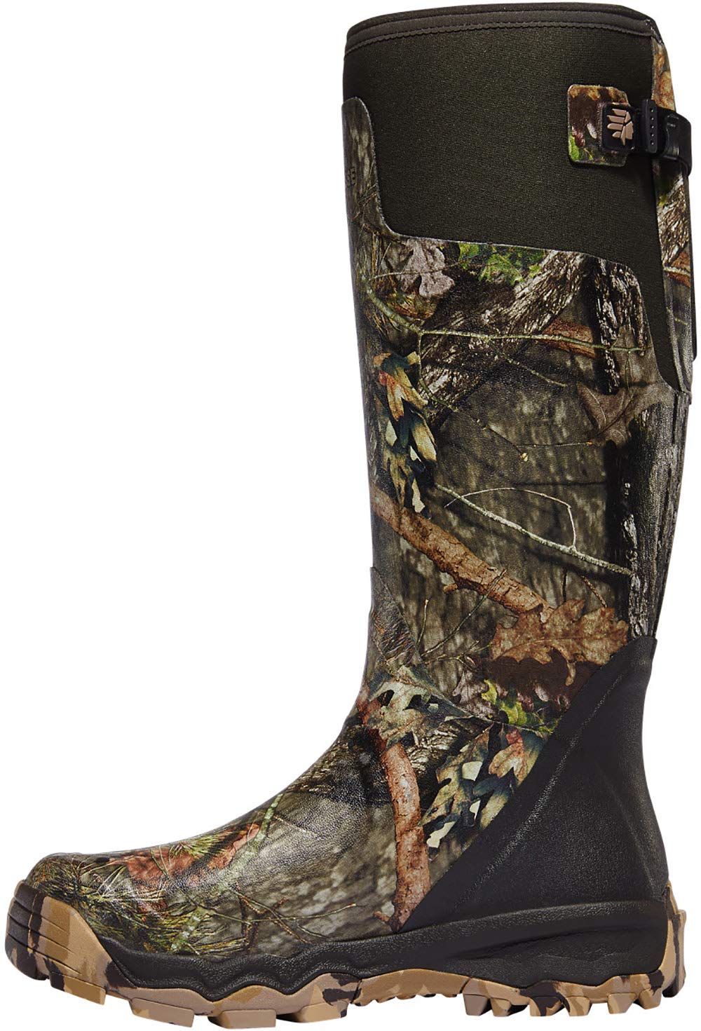 LaCrosse Alphaburly Pro 18" Hunting Boots for Men Featuring Waterproof Rubber, Adjustable Gusset, and EVA Footbed, Mossy Oak Break-up Country - 9
