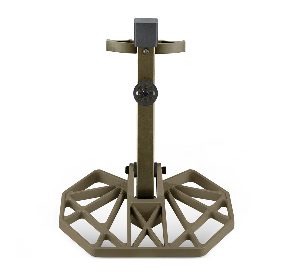 UIIHUNT Saddle Platform, Die-Cast Aluminum Construction Saddle Hunting Platform, Mobile Reliable Adjustable Hunting Platform, Silent Hunting Tree Saddle Hunting System Platform, 12"x 12" Platform