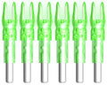 XHYCKJ 6PCS S Led Lighted Nocks for Arrows with .244" Inside Diameter,Screwdriver Included