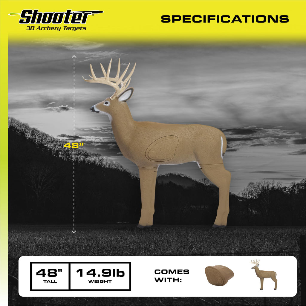 Shooter 3D Archery Target Buck Ethafoam Animal Theme Target