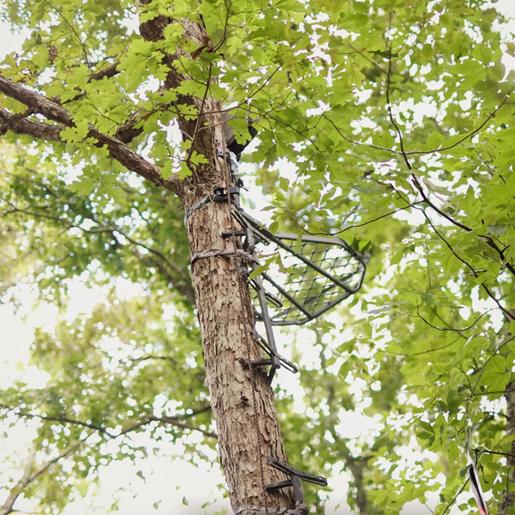 Hawk Helium Ultra Lite Hang-On Tree Stand with Low-Profile Frame and Memory Foam Seat