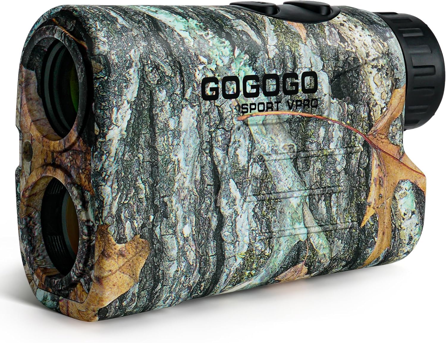 Gogogo Sport Vpro GS03 Laser Golf/Hunting Rangefinder, 1000/1200 Yards Laser Range Finder with 6X Magnification Ultra-Clear View, Lightweight, Slope, Pin-Seeker & Flag-Lock & Vibration (GS03 Wildlife)