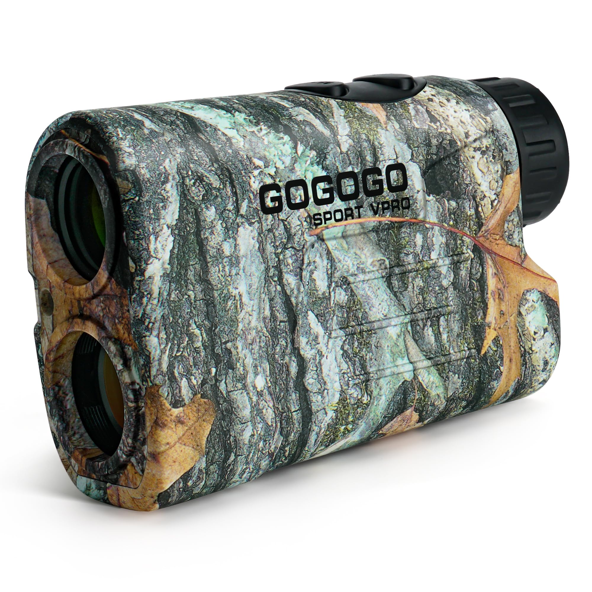 Gogogo Sport Vpro GS03 Laser Golf/Hunting Rangefinder, 1000/1200 Yards Laser Range Finder with 6X Magnification Ultra-Clear View, Lightweight, Slope, Pin-Seeker & Flag-Lock & Vibration (GS03 Wildlife)