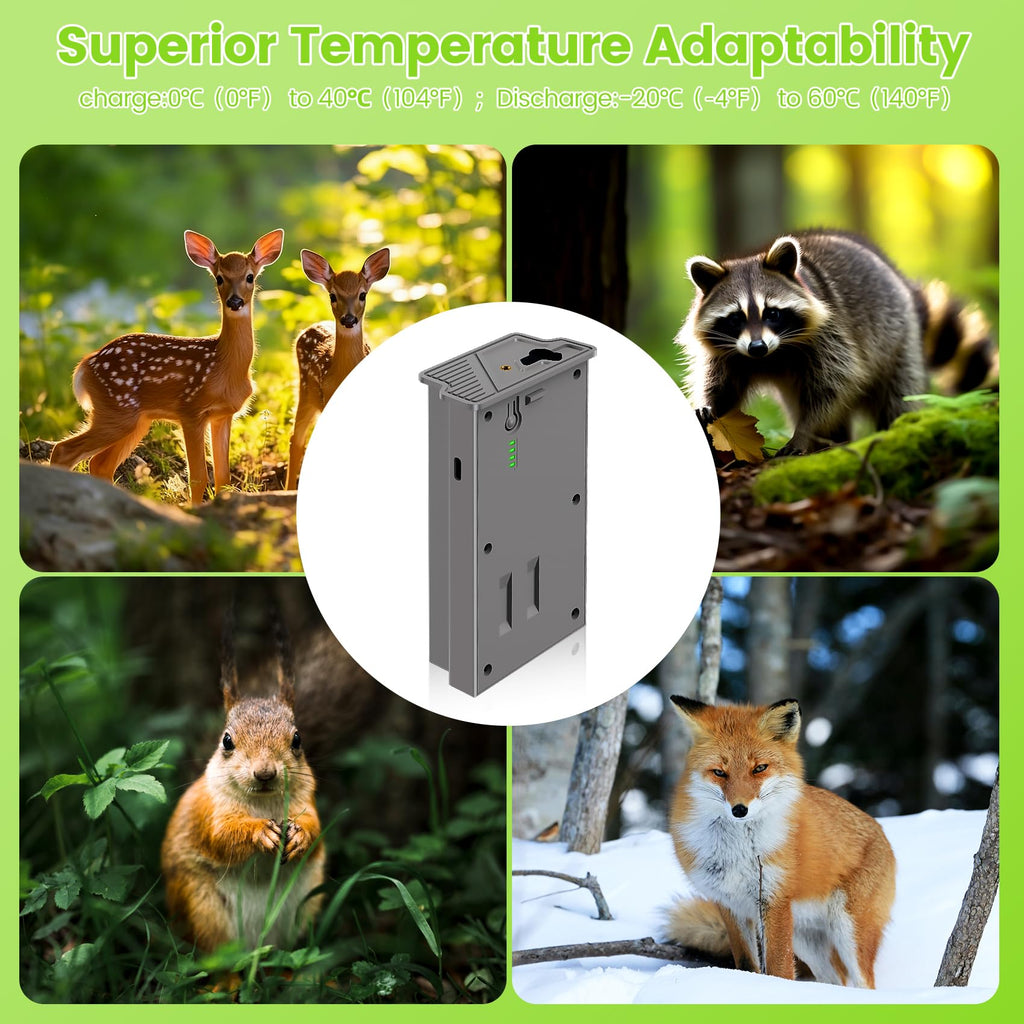 New Reveal Lipo Lithium Battery 3 Packs Rechargeable Hunting Camera Battery for Tactacam Reveal Cellular Trail Compatible with Trail & Game Camera X Ultra 3.0,X Pro,X Gen 3.0,X Gen 2.0,X,Pro 3.0,XB,SK