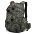 Mardingtop Camo Hunting Backpack for Bow Rifle Gun，Large Capacity Tactical Hunting Day Pack with Rain Cover for Hunting Camping Hiking