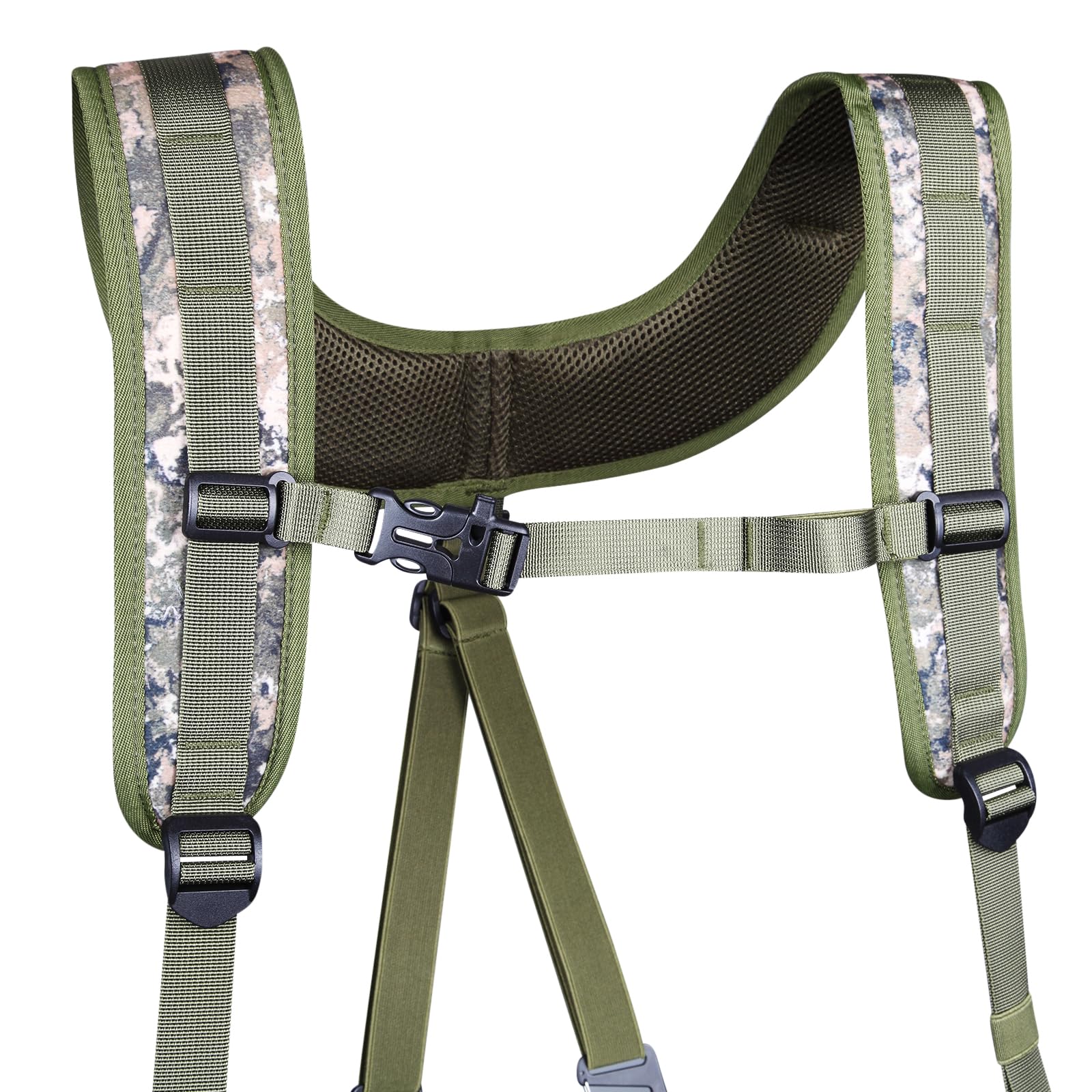 NatureBlend Hunting Saddle The Gen 3, Ultra Comfortable Saddle Hunting System Kit, Includes Bridge, Expandable Saddle, 2 x Tree Saddle Dump Pouch and Saddle Harness, The King of Comfort Has Arrived!