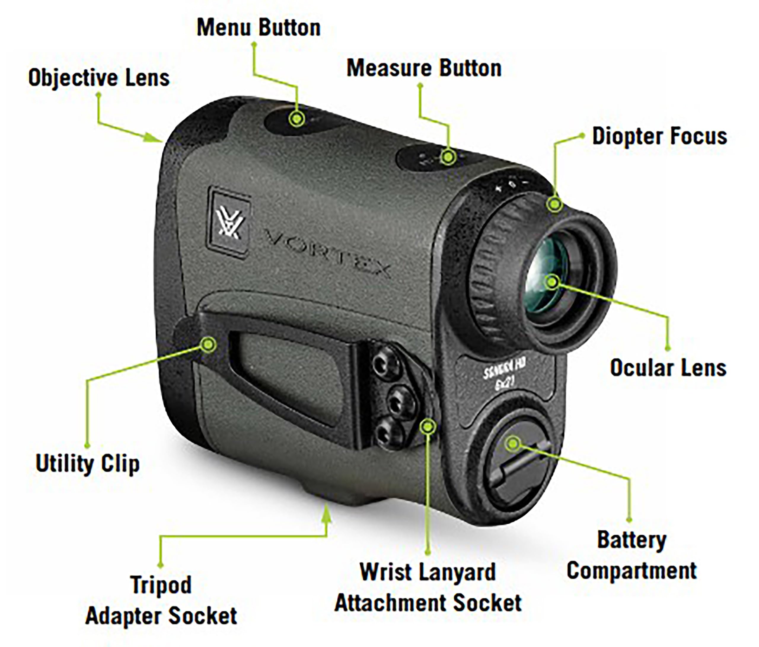 Vortex Optics Sonora HD 1800 Laser Rangefinder